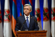 Выступление Сержа Саргсяна на 15-м съезде Республиканской партии Армении