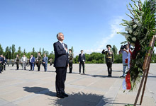 Действующий председатель ОБСЕ, Президент Швейцарии воздал дань уважения памяти жертв Геноцида армян