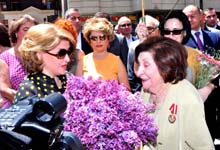 RA First Lady Rita Sargsyan attended opening ceremony of legendary intelligence agent Gevork Vartanian’s memorial plaque