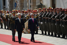 Официальный визит Президента Сержа Саргсяна в Австрию