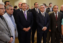 President attends presentation of Vrezh Israyelyan&rsquo;s book &ldquo;Sooner or Later&rdquo; 