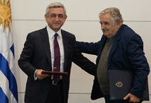 Armenian-Uruguayan high-level negotiations take place