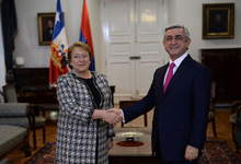 Состоялись армяно-чилийские переговоры высокого уровня
