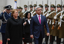Official visit of President Serzh Sargsyan to the Republic of Chile 