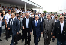 Նախագահը ներկա է գտնվել նետաձգության Եվրոպայի 21-րդ առաջնության բացման արարողությանը