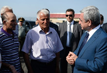 Նախագահ Սերժ Սարգսյանի աշխատանքային այցը Գեղարքունիքի մարզ