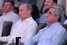 Նախագահ Սերժ Սարգսյանը ներկա է գտնվել &laquo;Պլատֆորմա Ս-70&raquo; մարտական սամբոյի մրցաշարին