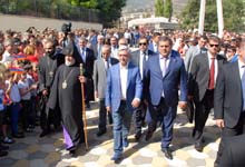 President attends newly-built St. Hovhannes Church consecration ceremony in Tavush