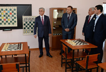 Նախագահ Սերժ Սարգսյանի աշխատանքային այցը Արմավիրի մարզ