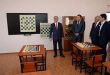 Рабочий визит Президента Сержа Саргсяна в Армавирскую область