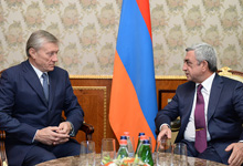 
Президент принял Генерального секретаря ОДКБ Николая Бордюжу