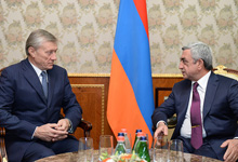 President receives CSTO Secretary-General Nikolay Bordyuzha