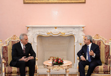 
Президент Серж Саргсян встретился с Президентом Сербии Томиславом Николичем