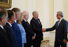 Президент принял участников заседания Совета руководителей миграционных органов государств &ndash; участников СНГ