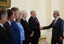 President receives participants of session of CIS Council of Heads of Migration Authorities