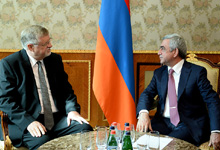 President Serzh Sargsyan receives EU Special Representative Herbert Salber