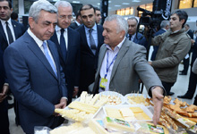 President attends opening of specialized exhibition ArmProd Expo