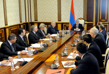 President Serzh Sargsyan convenes session of National Security Council