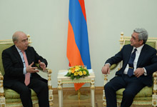 President receives Speaker of Cypriot House of Representatives Yiannakis Omirou