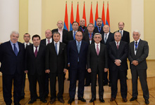 Նախագահն ընդունել է Սևծովյան տարածաշրջանի և ԱՊՀ երկրների առաջատար լրատվական գործակալությունների ղեկավարներին

