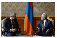Նախագահն ընդունել է Եվրոպական խորհրդարանի փոխնախագահին 