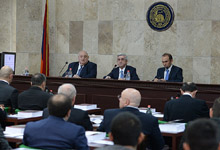 President Serzh Sargsyan participates in final session of YSU Council
