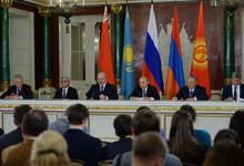 There takes place session of Supreme Eurasian Economic Council in Moscow