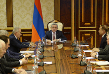 President Serzh Sargsyan holds session of National Security Council