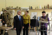 President takes part in jubilee events dedicated to Panos Terlemezian’s 150th birthday
