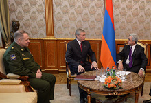 Նախագահն ընդունել է ՀԱՊԿ գլխավոր քարտուղար Նիկոլայ Բորդյուժային և Կազմակերպության միացյալ շտաբի պետ Ալեքսանդր Ստուդենիկինին