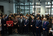 
President Serzh Sargsyan attends opening of newly-built AGBU headquarters building