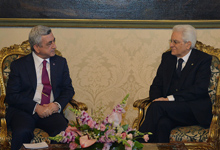 Состоялись армяно-итальянские переговоры высокого уровня
