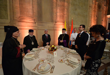 Речь Президента на ужине, данном от имени посла Республики Армения в Ватикане