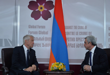 President meets with CoE Secretary-General Thorbj&oslash;rn Jagland