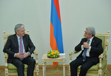 President receives  Chairman of CoE Committee of Ministers and Belgium’s Deputy Prime Minister Didier Reynders