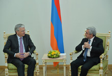 President receives  Chairman of CoE Committee of Ministers and Belgium&rsquo;s Deputy Prime Minister Didier Reynders