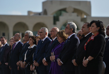 President attends Canonization Service of Armenian Genocide martyrs