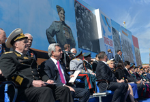 Президент Серж Саргсян в Москве принимает участие в праздничных мероприятиях, посвященных 70-й годовщине Великой Победы