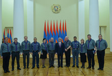 Նախագահ Սերժ Սարգսյանն ընդունել է Համաշխարհային սկաուտական շարժման պատվիրակությանը