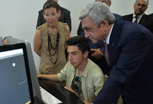 President Serzh Sargsyan&rsquo;s working visit to Aragatsotn and Shirak marzes