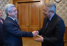 President receives Veolia Chairman and CEO Antoine Frérot
