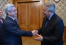 President receives Veolia Chairman and CEO Antoine Fr&eacute;rot