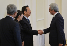 President receives NPCSC Vice Chairperson Chen Changzhi

