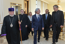 President receives delegation of WCC Executive Committee
