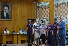 President partakes in events devoted to Tigran Petrosian&rsquo;s 86th birthday