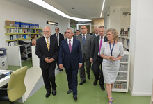 Президент посетил Американский университет Армении