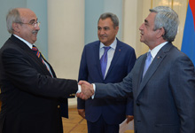 Նախագահի նստավայրում տեղի է ունեցել ընդունելություն և պարգևատրման արարողություն՝ Համահայկական ամառային 6-րդ խաղերի առիթով