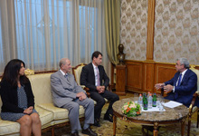 President receives the representatives of the Venice Commission