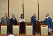 Президент Серж Саргсян провел встречу с представителями партии «Свободные демократы»