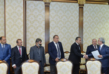 Consultations on the Constitutional Reforms are going on at the Presidential Palace